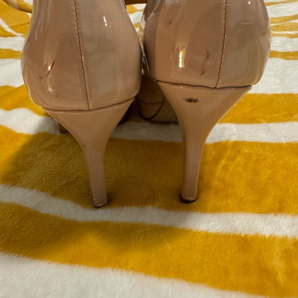 Madden Girl nude color heel Women’s size 8 nude shoes pumps high designer cute - Picture 6 of 8